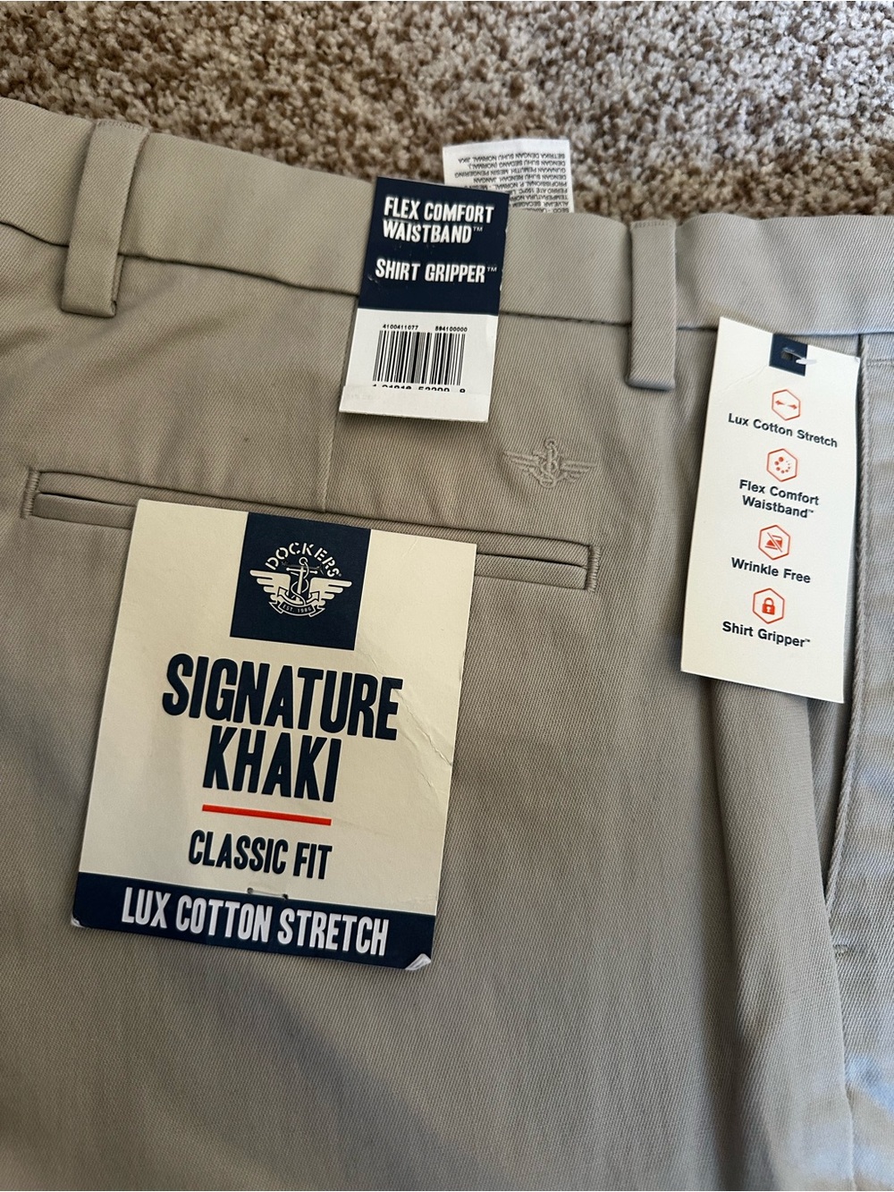 Signature Khaki Classic Fit Chinos - Light Khaki